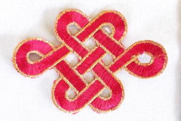 PINK ORNAMENT Applikation